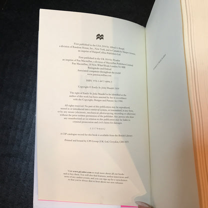 Station Eleven - Emily St. John Mandel - First Edition - 2014