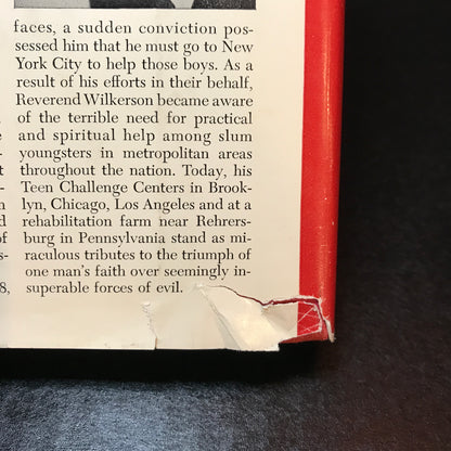 The Cross and the Switchblade - David Wilkerson - Signed - 1963