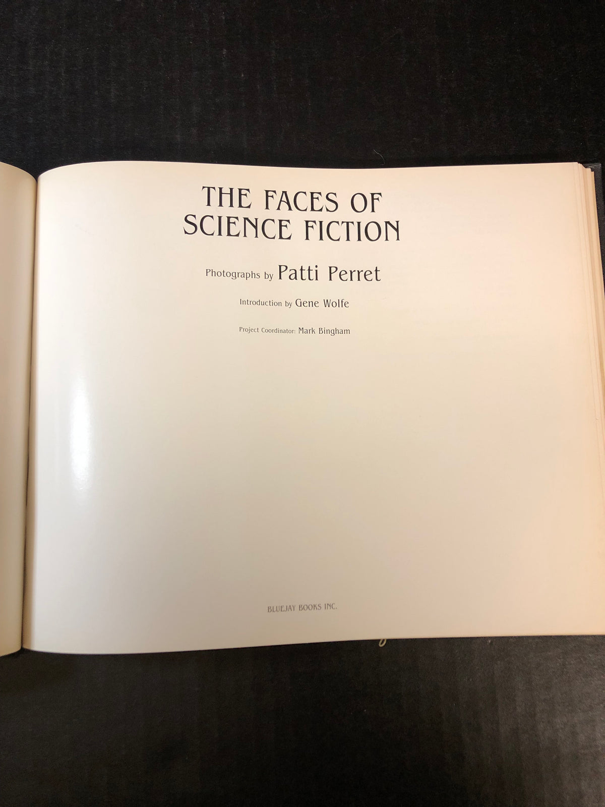 The Faces of Science Fiction - Patti Perret - Signed - 1984