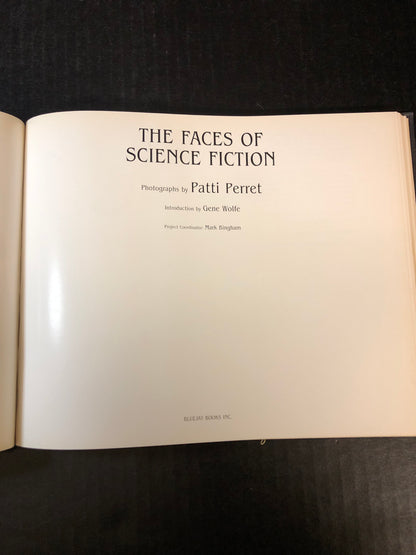 The Faces of Science Fiction - Patti Perret - Signed - 1984