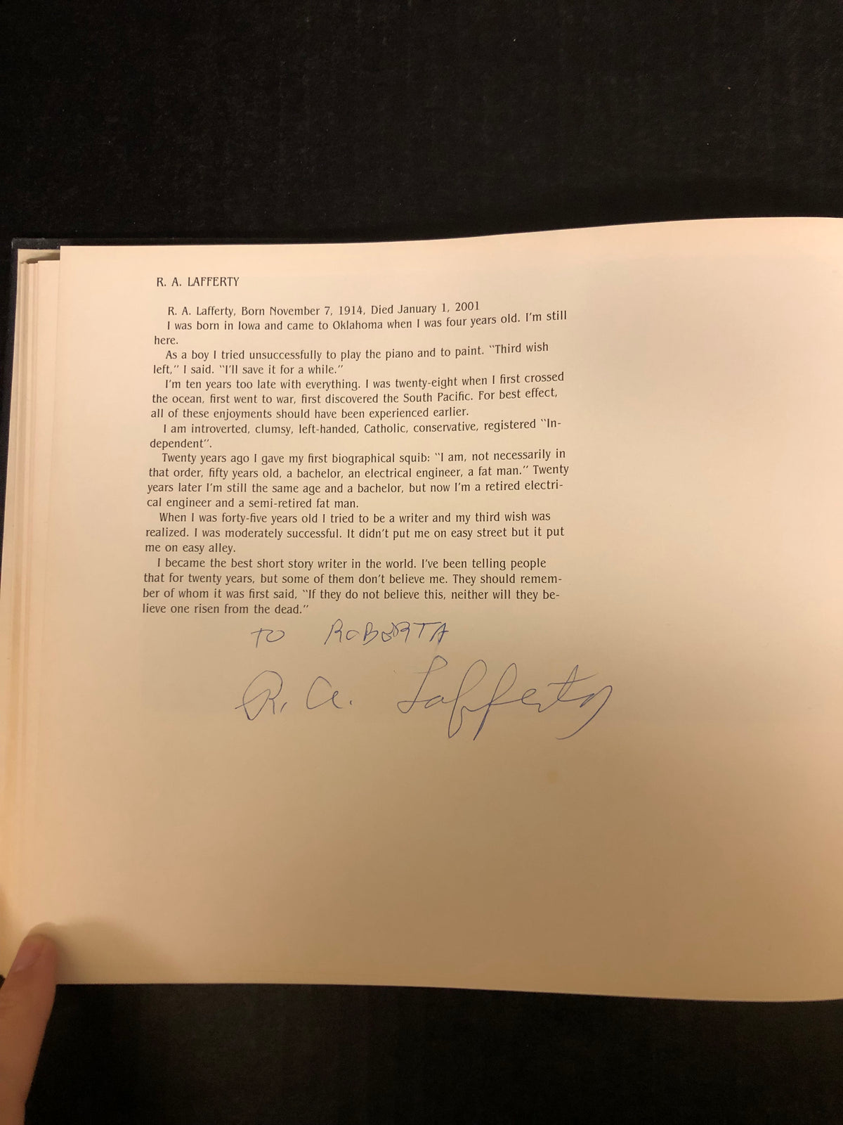 The Faces of Science Fiction - Patti Perret - Signed - 1984