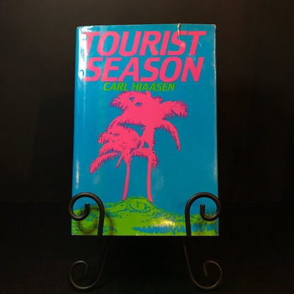 Tourist Season - Carl Hiaasen - First Edition - 1986