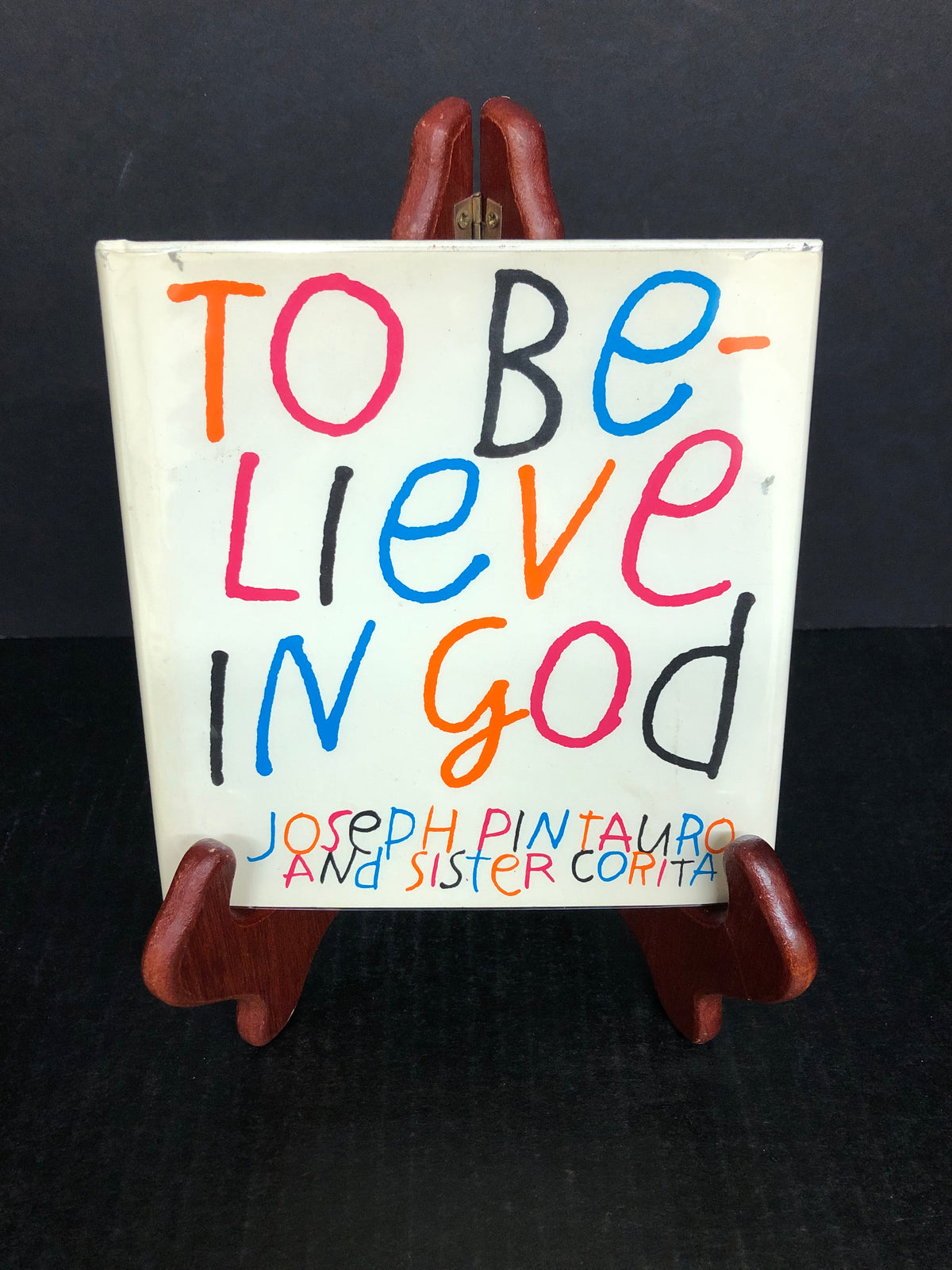 To Believe in God - Joseph Pintauro - Signed - 1968
