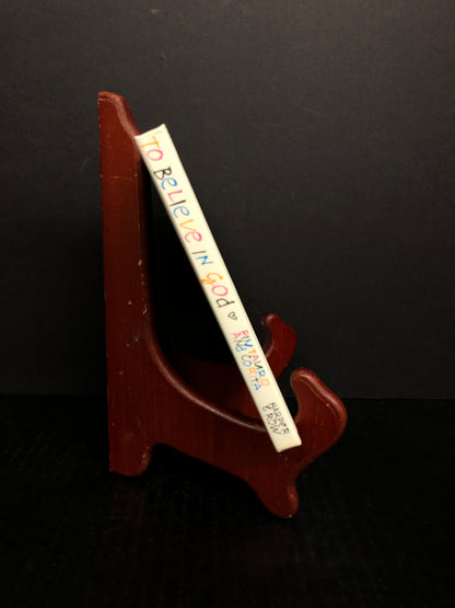 To Believe in God - Joseph Pintauro - Signed - 1968