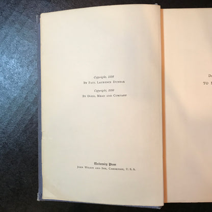 The Uncalled - Paul Laurence Dunbar - First Edition - Ex-Library - 1898