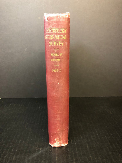 Kentucky Geological Survey - J.B. Hoeing - 1913