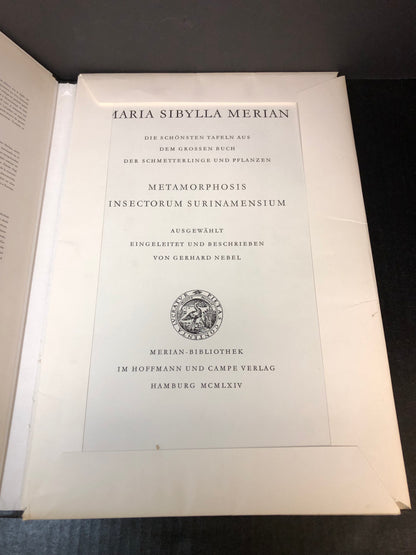 Maria Sibylla Merian - Gerhard Nebel - 1964