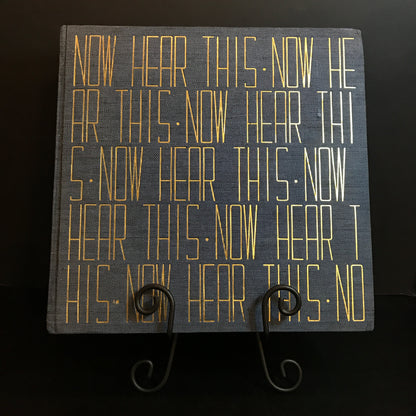 Now Hear This! - US Navy - Daito Art Printing Co. - 1961
