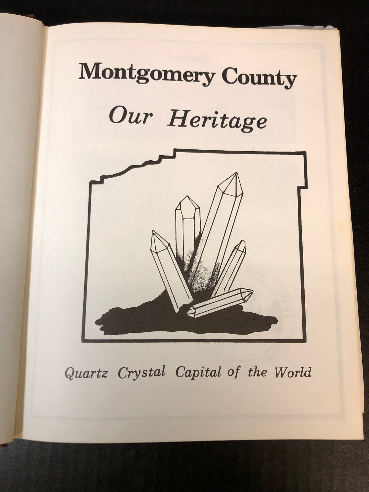 Montgomery County: Our Heritage - Sesquicentennial Committee - 1986