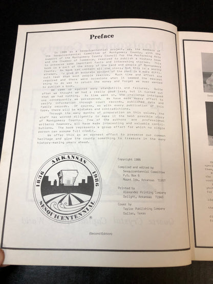 Montgomery County: Our Heritage - Sesquicentennial Committee - 1986