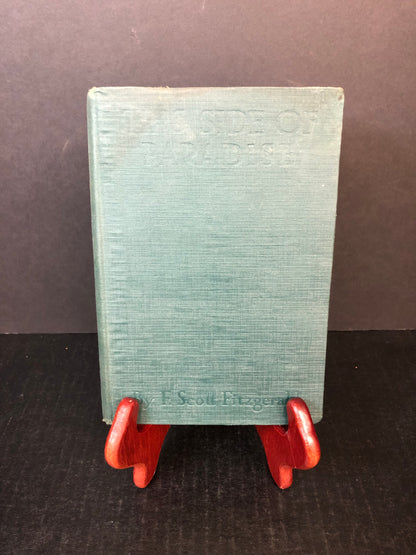 This Side of Paradise - F. Scott Fitzgerald - 5th Print - 1920