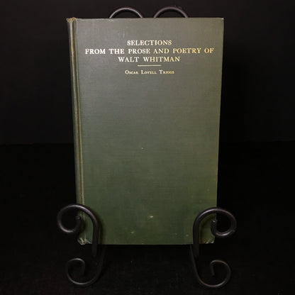 Selections from the Prose and Poetry of Walt Whitman - Walt Whitman - 1898
