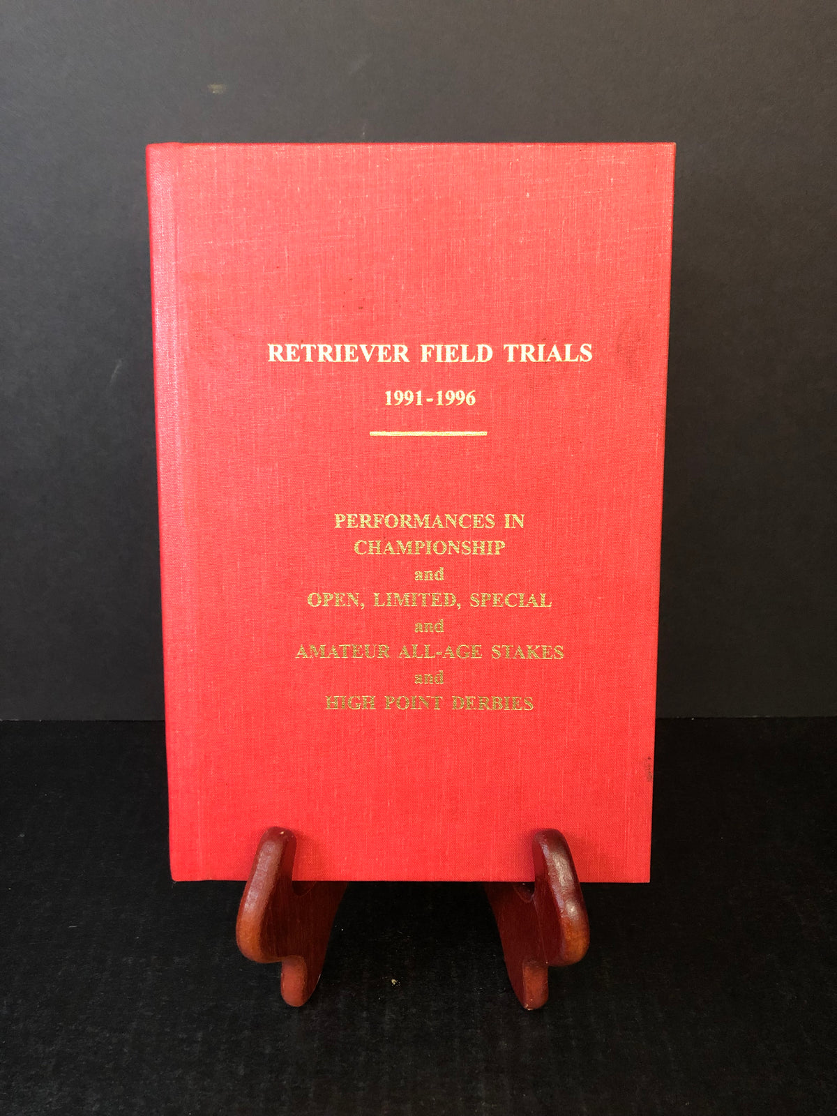 Retriever Field Trails 1991-1996 - Retriever Field Trail News - 1997