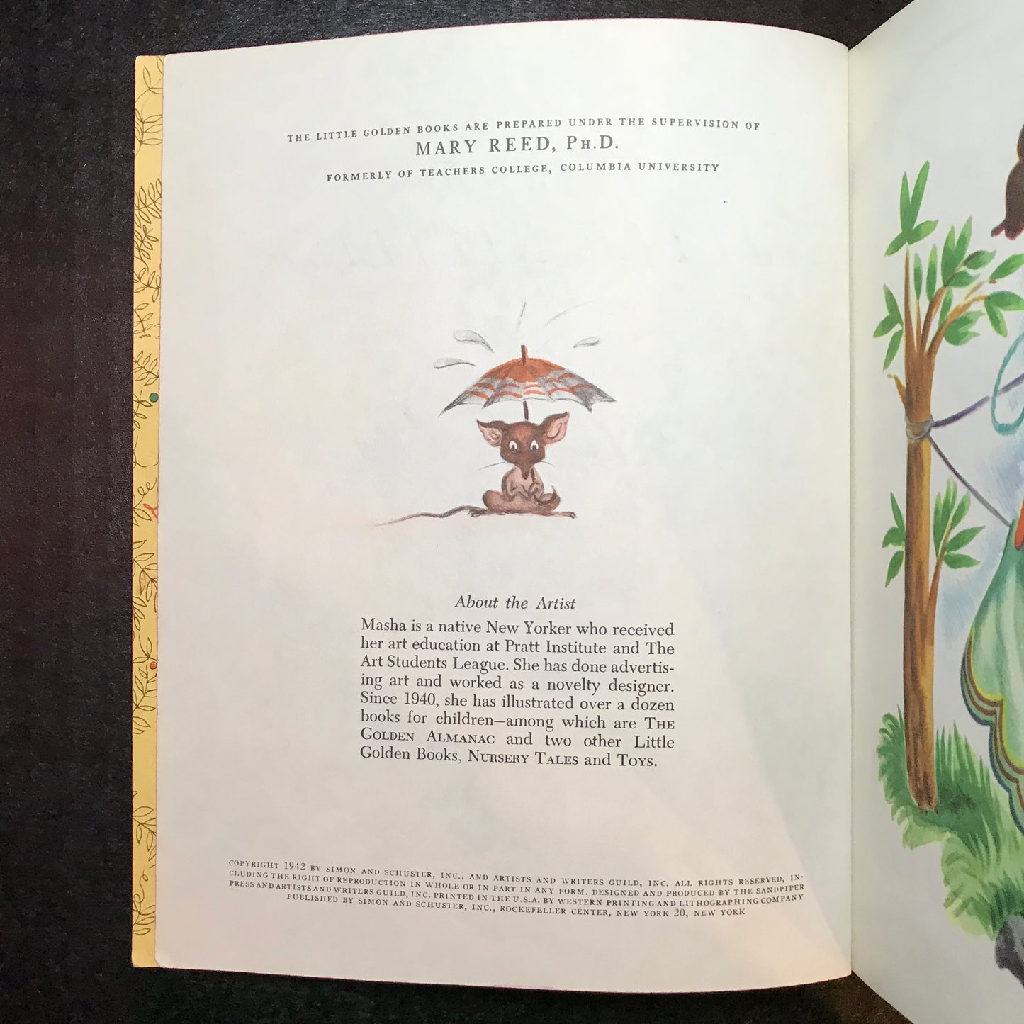 Three Little Kittens - Simon and Schuster - A Print - 1942