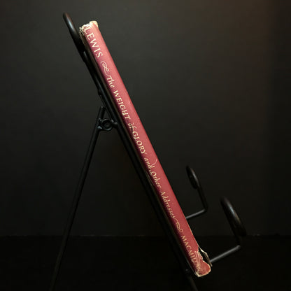 The Weight of Glory and Other Addresses - C. S. Lewis - 1st American Edition - 1949