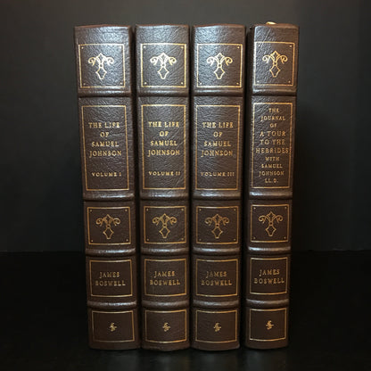 The Life of Samuel Johnson - James Boswell - Easton Press - Full Set - 4 Volumes - 1993