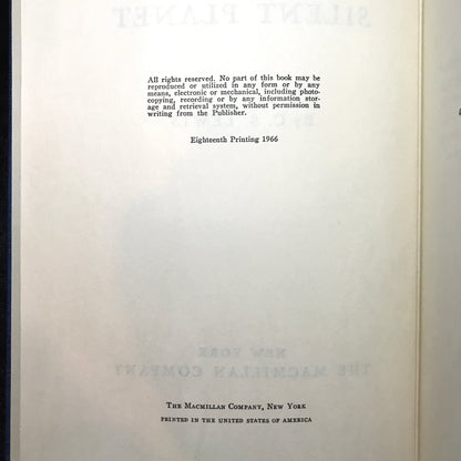 Out of the Silent Planet - C. S. Lewis - 18th Print - 1966