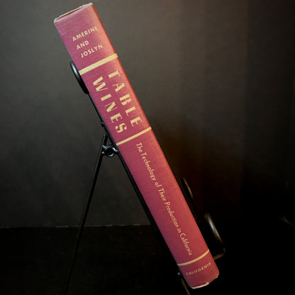 Table Wines - M. A. Amerine and M. A. Joslyn - 1951