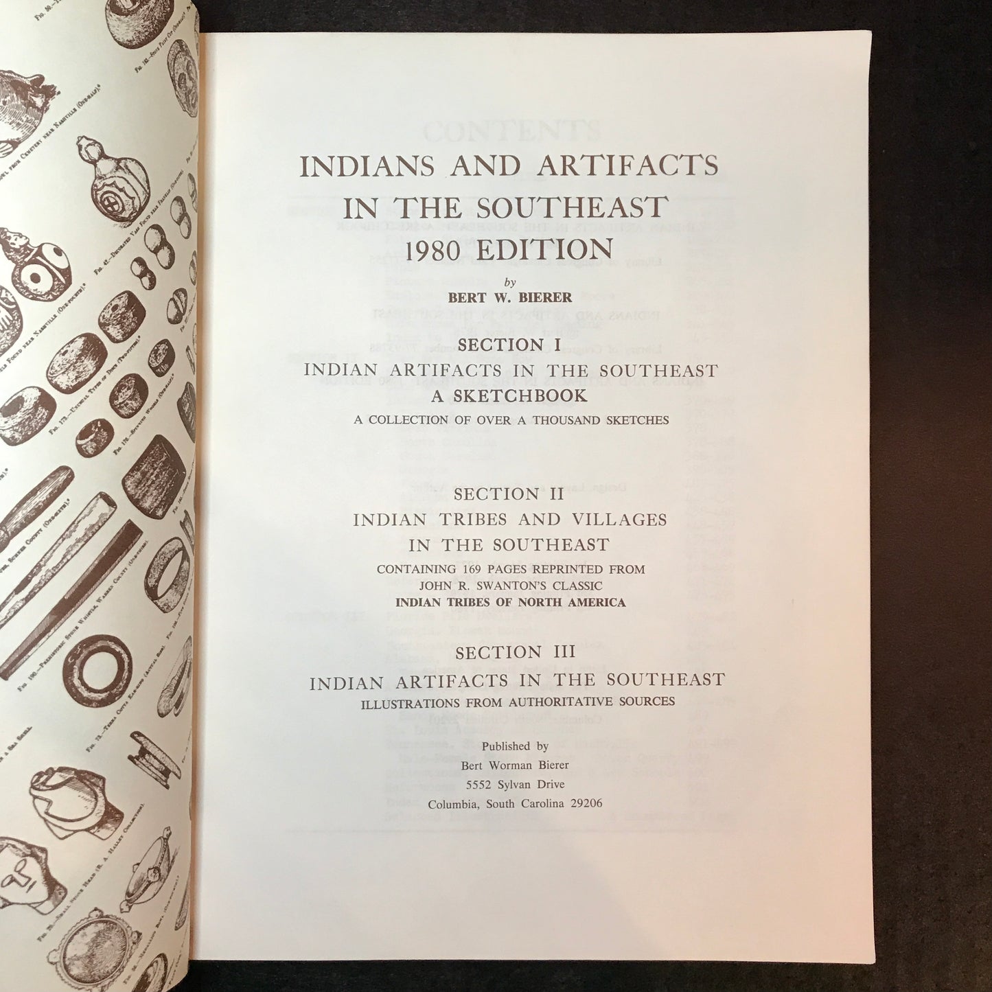Indians and Artifacts in the Southeast: 1980 Edition - Bert W. Bierer - 1980