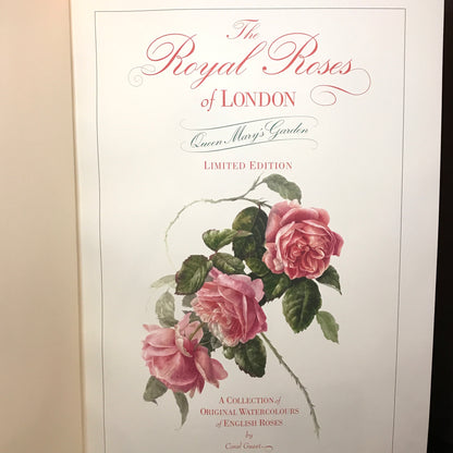 The Royal Roses of London - Coral Guest - Limited 1434 of 1807 - Signed - 1992