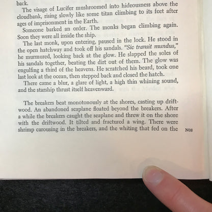 A Canticle for Leibowitz - Walter M. Miller, Jr. - Book Club Edition - 1959