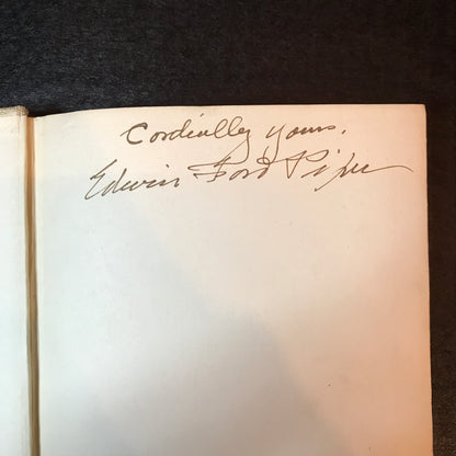 Barbed Wire and Other Poems - Edwin Ford Piper - 1st Edition - Signed - 1919