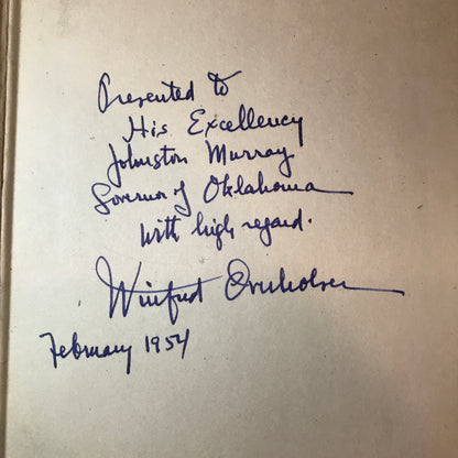 Handbook of Psychiatry - Winfred Overholser and Winifred V. Richmond - Signed by Overholser - 1947