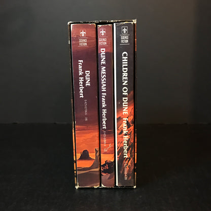 Dune Trilogy - Frank Herbert - Berkley Medallion - 1977