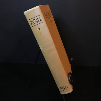 Sod and Stubble - John Ise - Signed - 1936