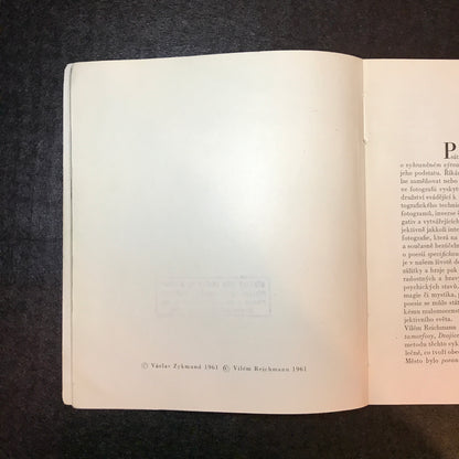 Cykly (Cycles) - Václav Zykmund and Vilém Reichmann - 1961