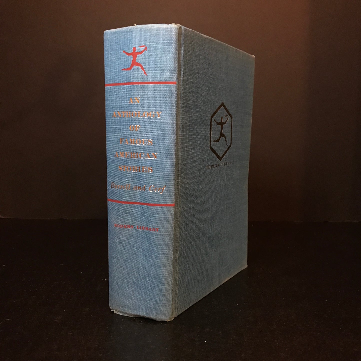 An Anthology of Famous American Stories - Edited by Angus Burrell and Bennett Cerf - Modern Library - 1963