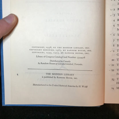 An Anthology of Famous American Stories - Edited by Angus Burrell and Bennett Cerf - Modern Library - 1963