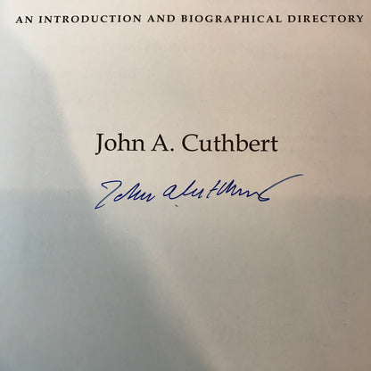 Early Art and Artists in West Virginia - John A. Cuthbert - Signed - 2000