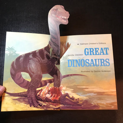 Great Dinosaurs - Jennifer Zobelein - Hallmark Pop-Up - Date Unknown