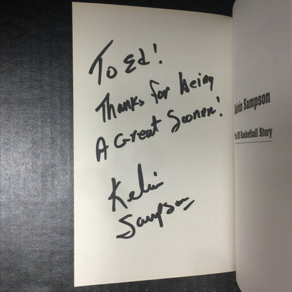 Kelvin Sampson: The OU Basketball Story - Steve Richardson - Signed - Second Edition - 2002