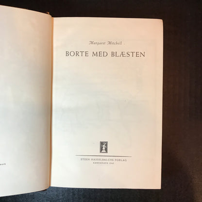 Gone With The Wind - Margaret Mitchell - 1st Danish Edition - 1942