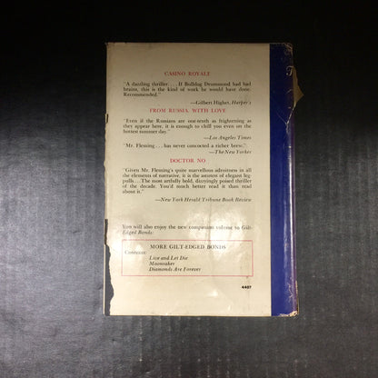 Gilt-Edged Bonds - Ian Fleming - Second Printing - 1965