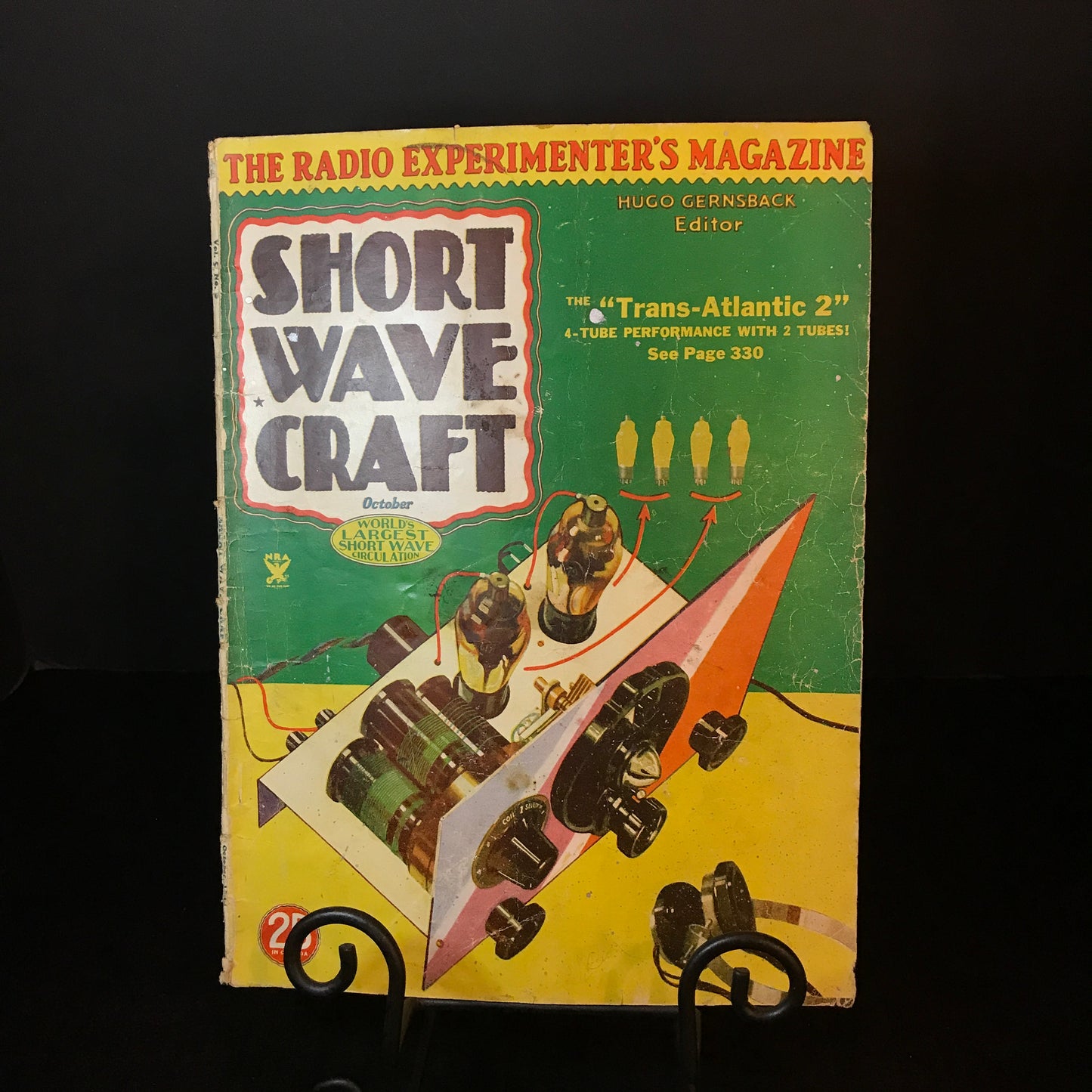 Short Wave Craft Magazine - Edited by Hugo Gernsback - Oct. 1934