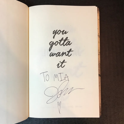You Gotta Want It - Jake Paul - Signed - 1st Edition - 2016