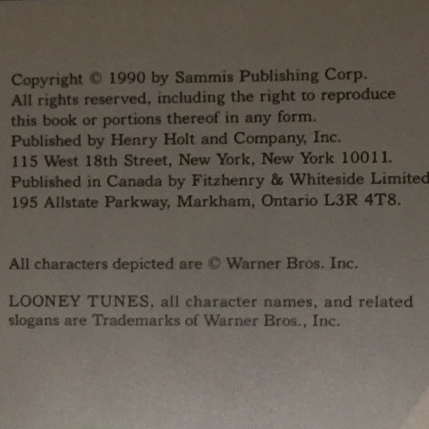 Bugs Bunny: Fifty Years and Only One Grey Hare - Joe Adamson - Signed by Author - First Edition - 1990