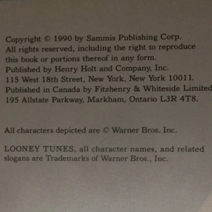 Bugs Bunny: Fifty Years and Only One Grey Hare - Joe Adamson - Signed by Author - First Edition - 1990