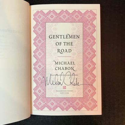 Gentlemen on the Road - Michael Chabon - 1st Edition - Signed - 2007
