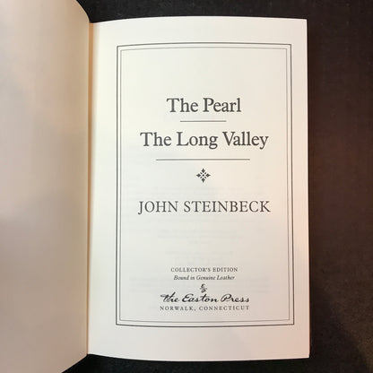 The Pearl - John Steinbeck - Easton Press - 1997
