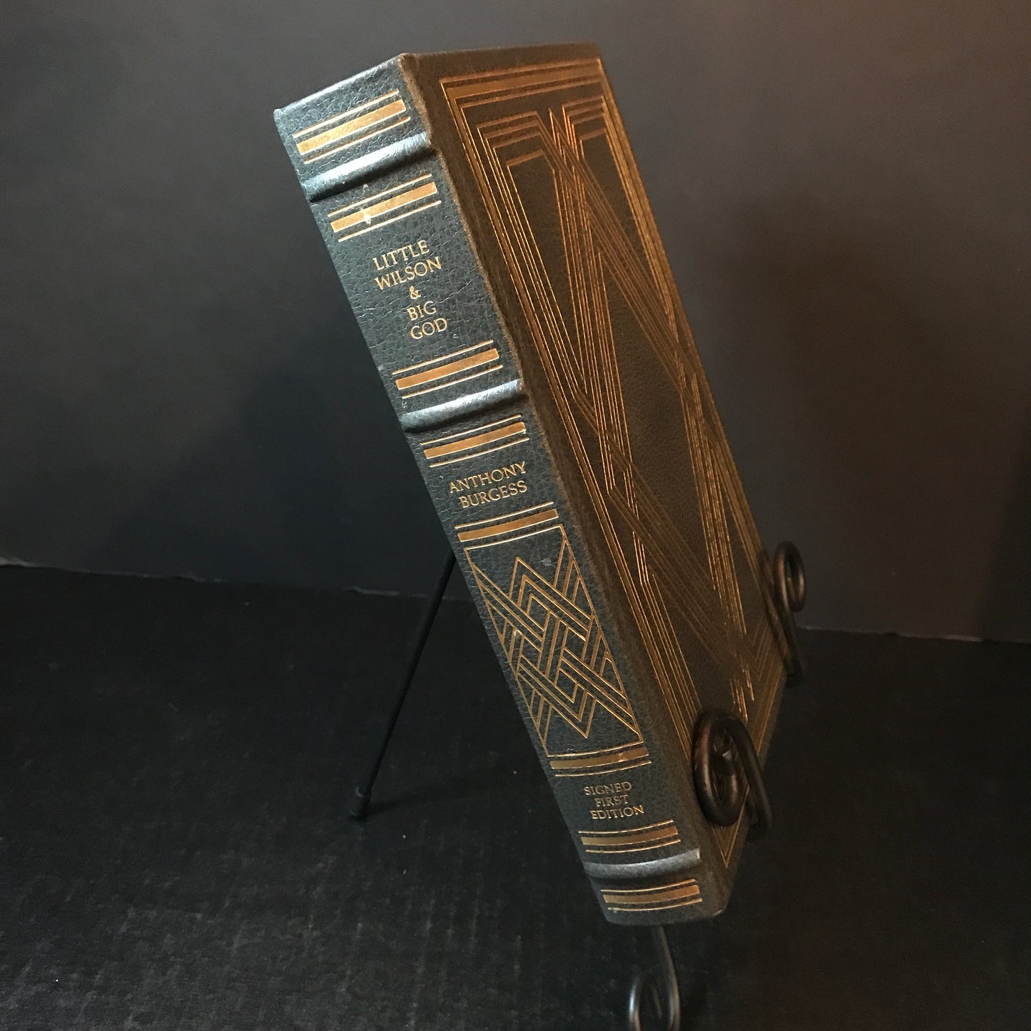 Little Wilson & Big God - Anthony Burgess - Signed - 1st Edition - Franklin Library - 1987