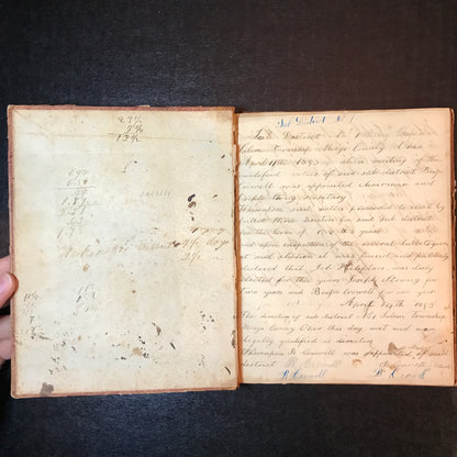 Meigs County, Ohio Journal - c. 1850's