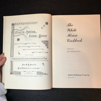 The White House Cookbook - Janet Halliday Ervin - 1964