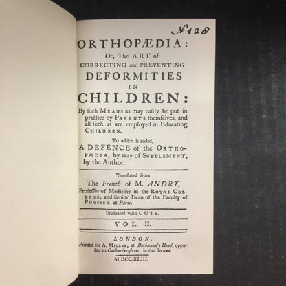 Orthopaedia - Volume Two - M. Andry