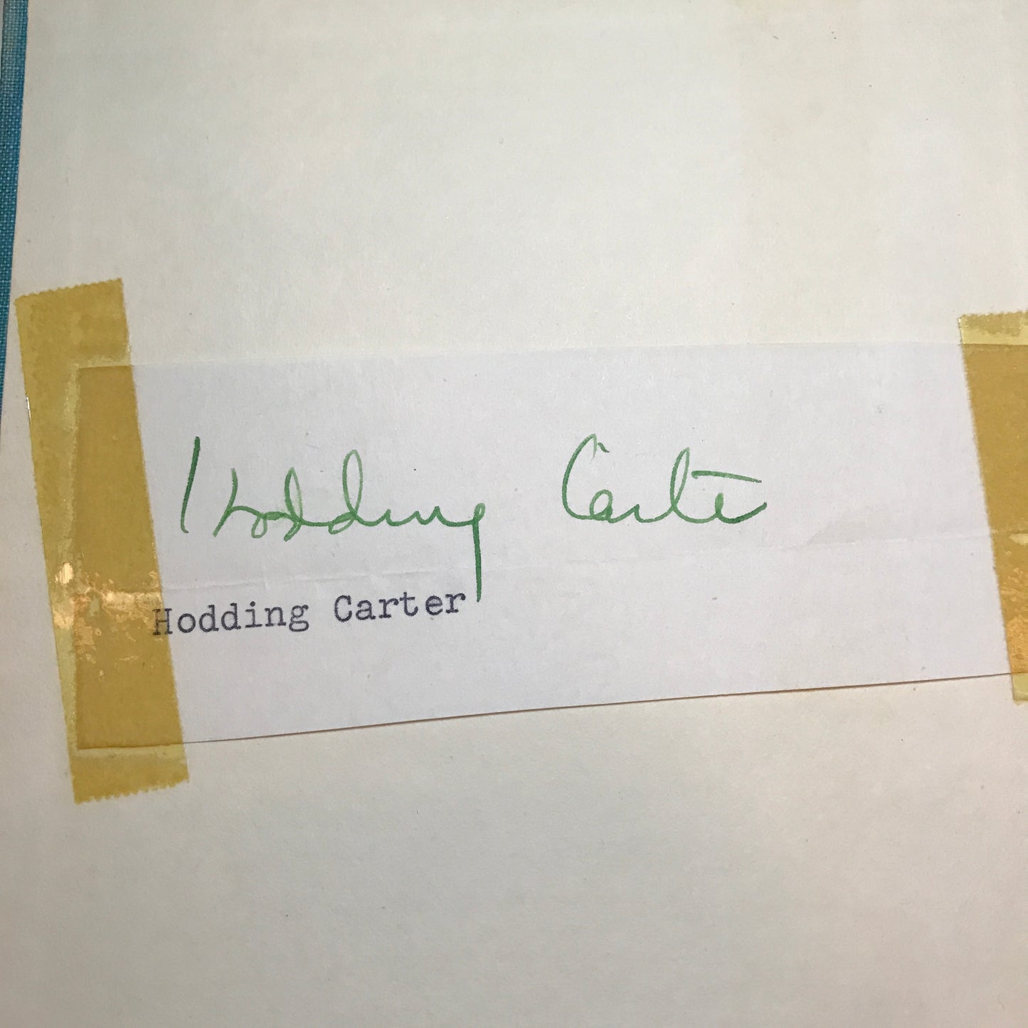 Southern Legacy - Hodding Carter - Signed - 1st Edition - 1950