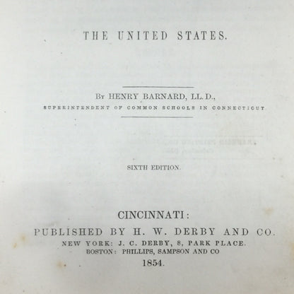 School Architecture - Henry Barnard - Sixth Edition - 1854