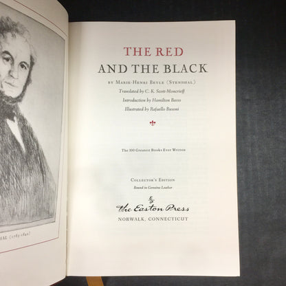 The Red And The Black - Marie-Henri Beyle - Easton Press - Gilt loss - 1980